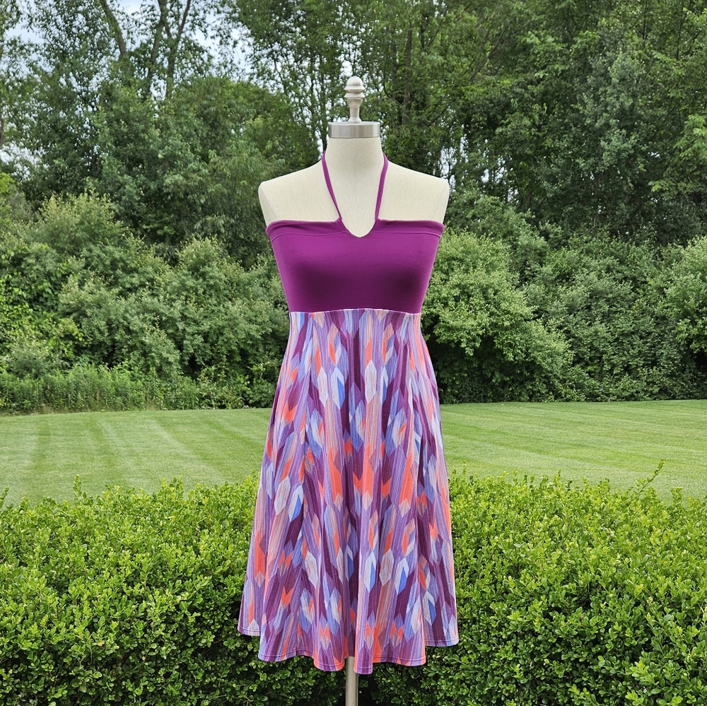 prAna Solana Dress in Grapevine Gemstone - Picture 1 of 7